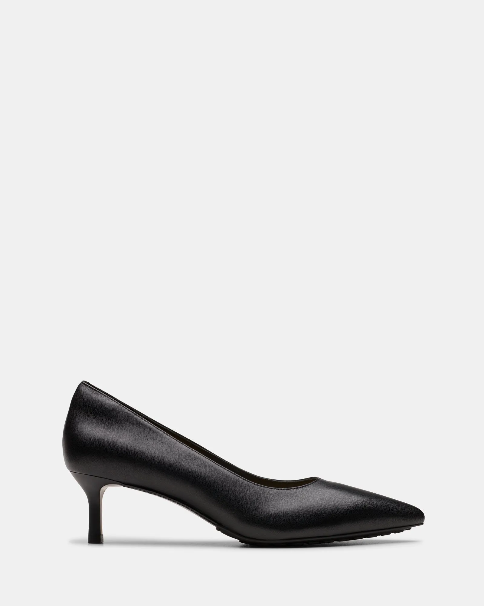 Black Leather Adela Court - Stylish Womens Footwear