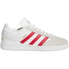 Adidas Busenitz Pro Shoes Footwear White - Better Scarlet - Metallic Gold