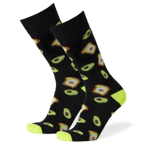 Avocado Toast Crew Socks