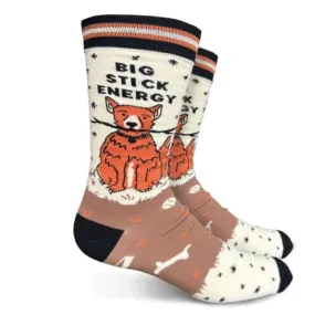 Big Stick Energy Men's Crew Socks