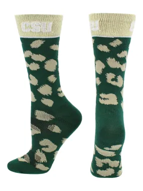 CSU Colorado State Rams Socks Womens Savage Crew Socks