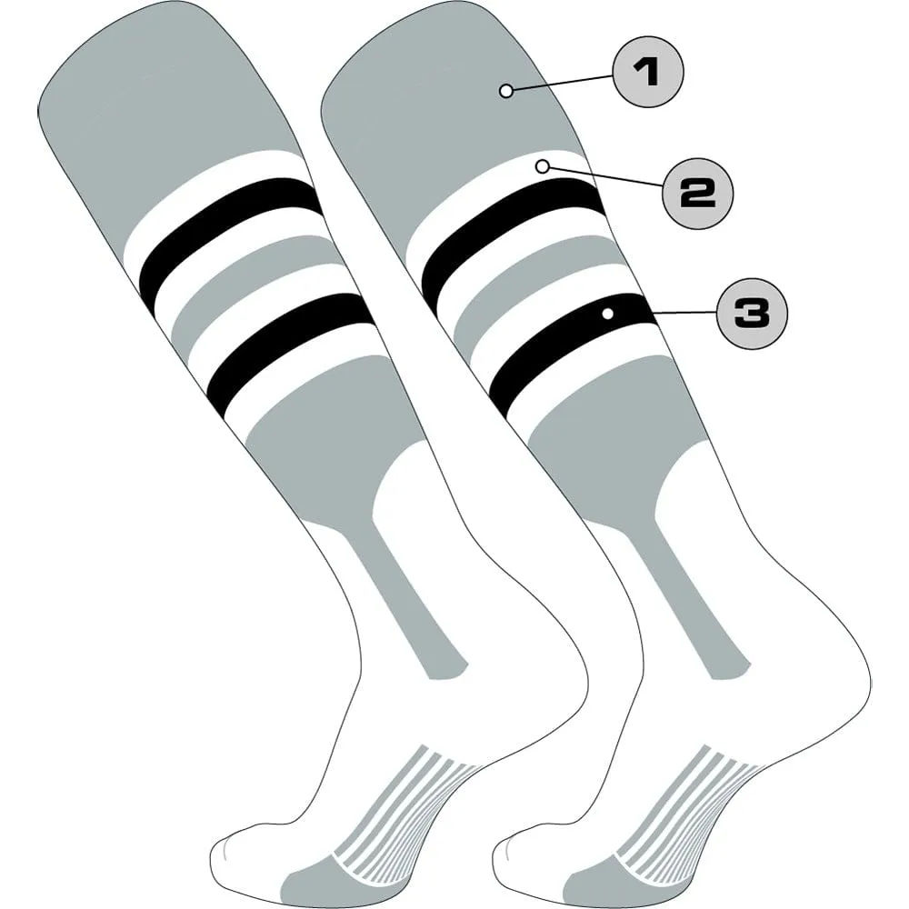 Custom Dugout Baseball Stirrup Socks - Pattern I