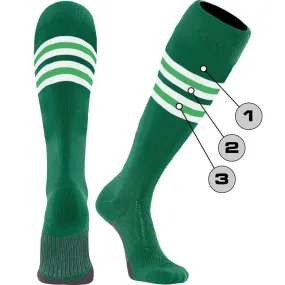 Custom Dugout Striped Baseball Socks - Pattern I