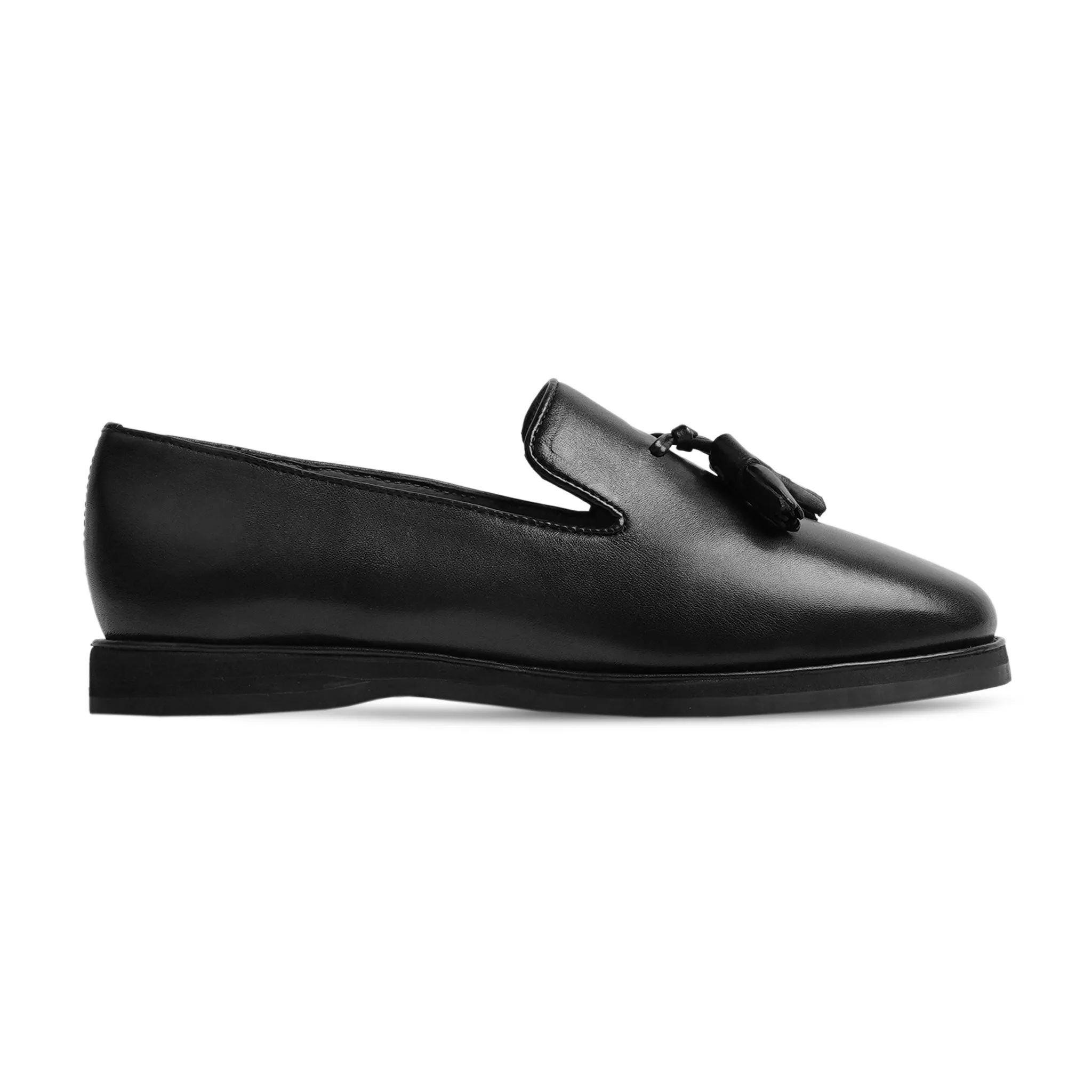 Dravograd - Men's Black Calf Leather Loafer