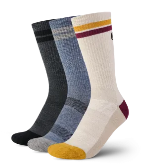 Everyday Merino Crew Socks 3-Pack