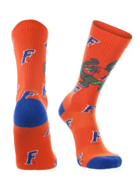 Florida Gators Socks Crew Length Sock Mayhem