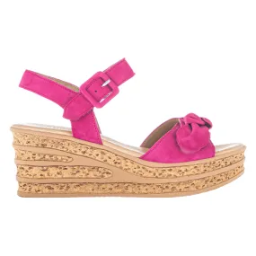 Gabor Ladies Wedge Sandals - 44.653.10 - Pink