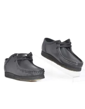 Grasshoppers Boys Milo Youth Black Leather