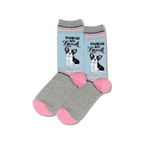 HOTSOX Women's Pardon My French Socks