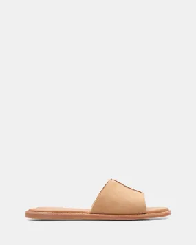 Karsea Mule Light Tan Suede