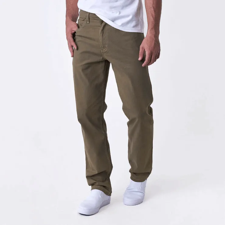 Lee Brooklyn Twill Stretch Tan Mens Jeans