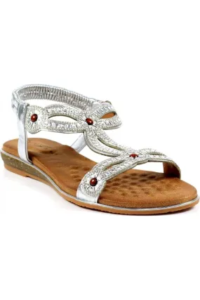 Lunar Sandals Marca JLH459 silver