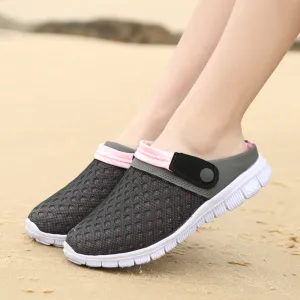 Men's Casual Mesh Hole Plus Size Slippers