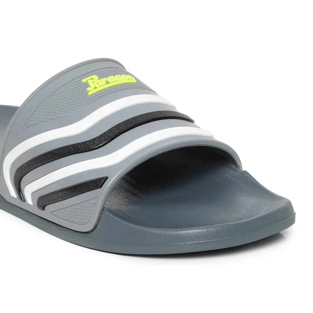 Paragon K10903G Men Casual Sliders | Stylish Trendy Lightweight Slides | Casual & Comfortable Slippers | Everyday Use