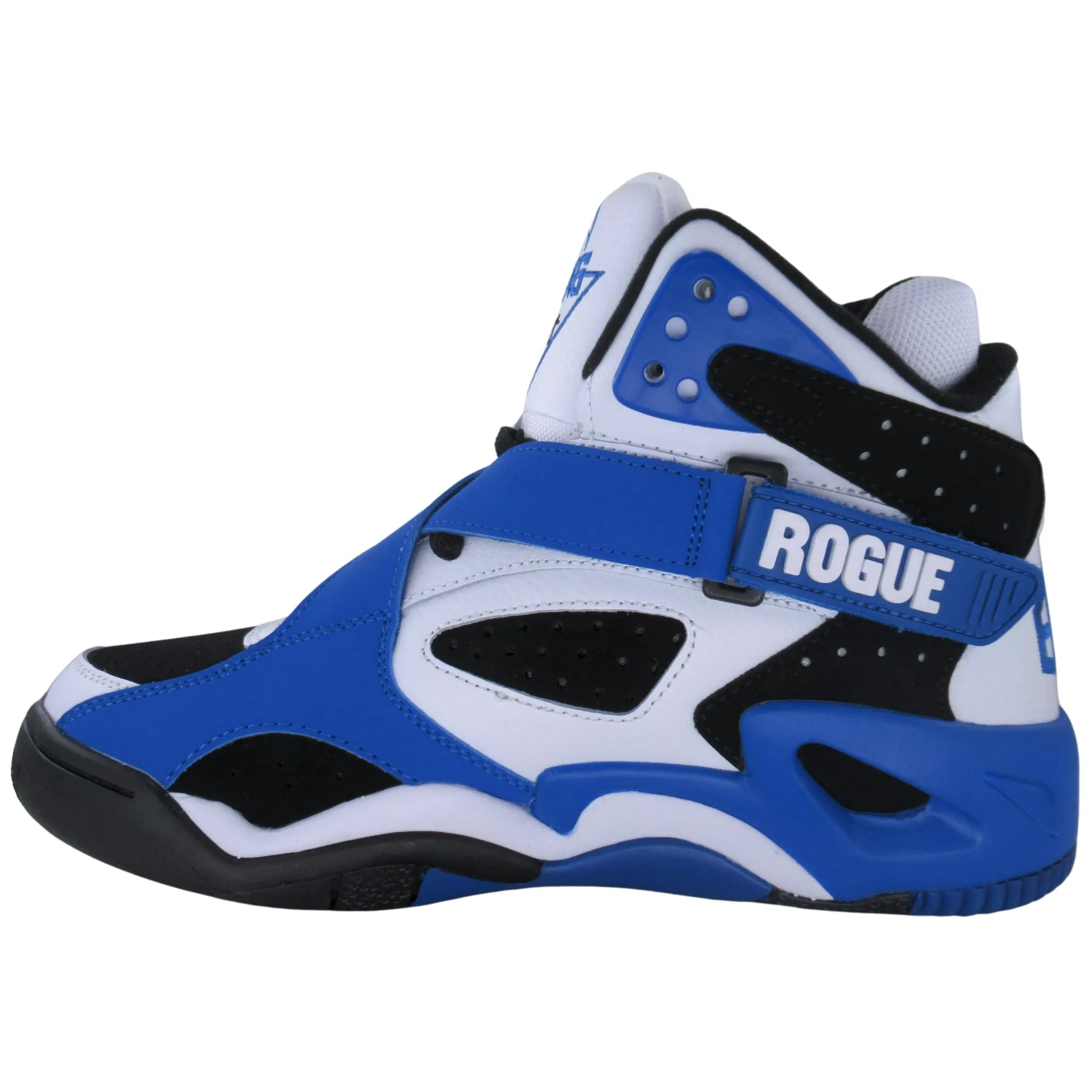 Patrick Ewing Athletics Men's 1BM02471-018 Rogue White Black Royal Basketball Shoes