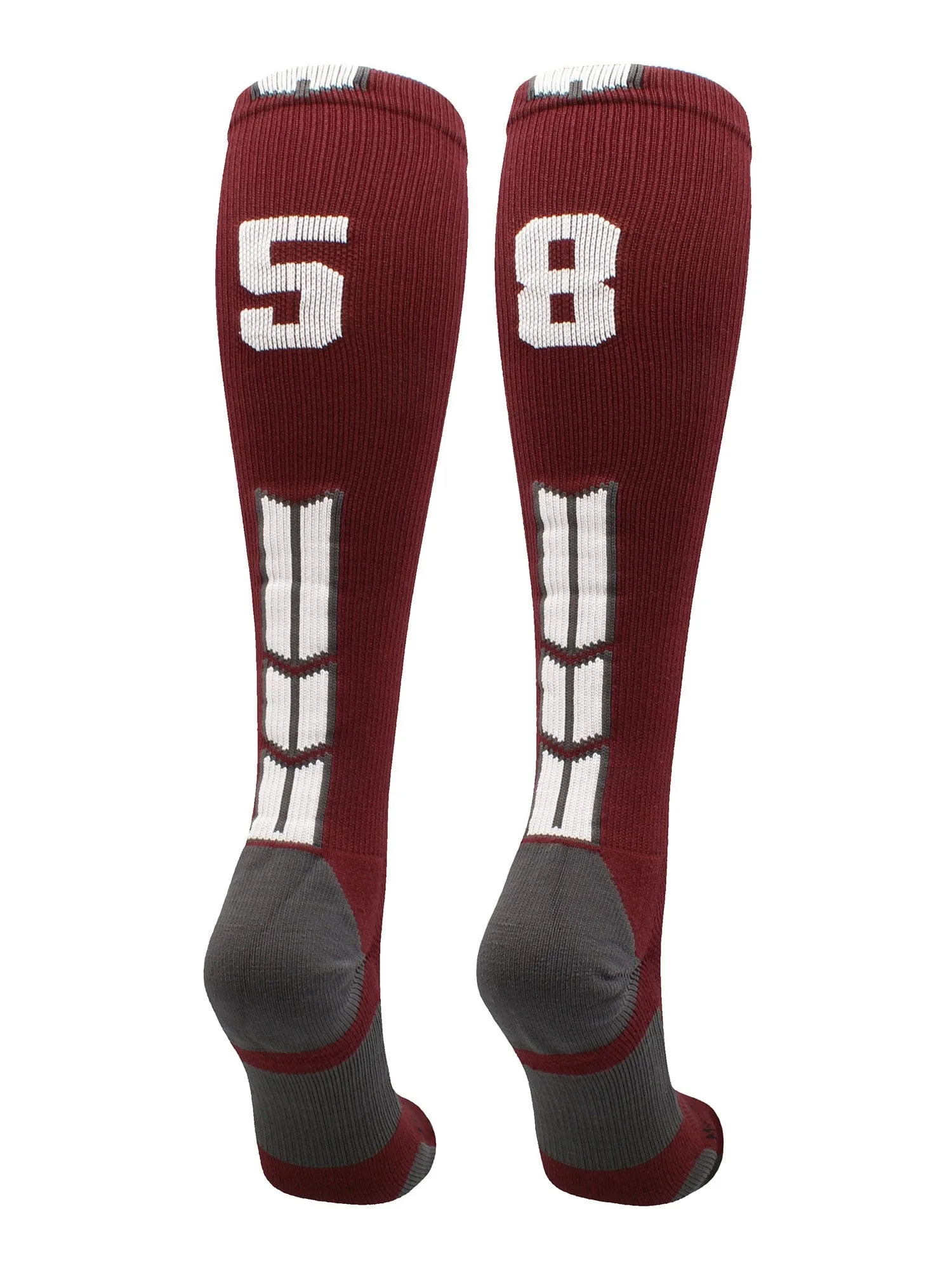 Player Id Jersey Number Socks Over the Calf Length Maroon White