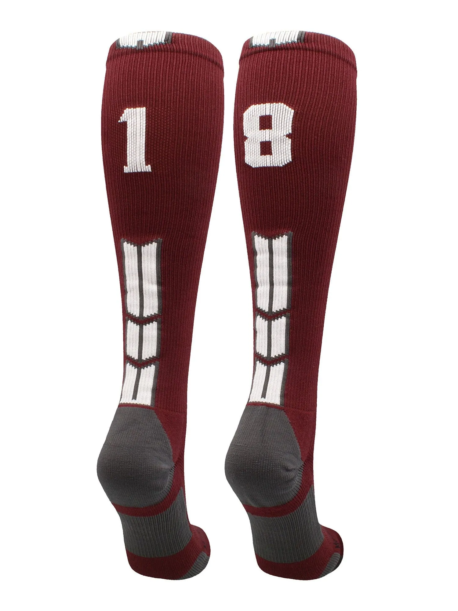 Player Id Jersey Number Socks Over the Calf Length Maroon White