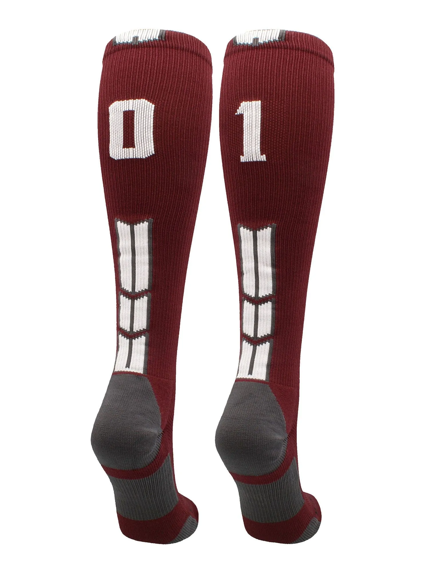 Player Id Jersey Number Socks Over the Calf Length Maroon White