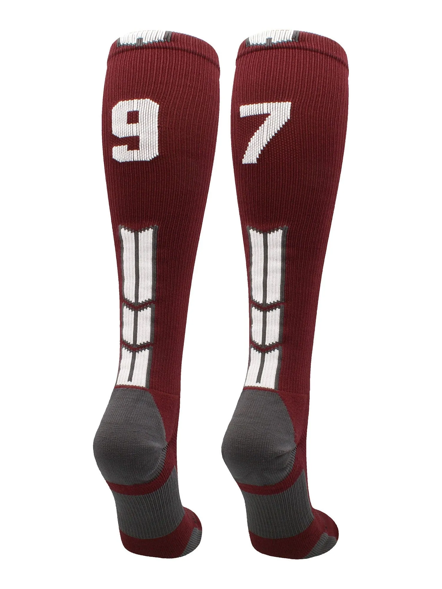 Player Id Jersey Number Socks Over the Calf Length Maroon White