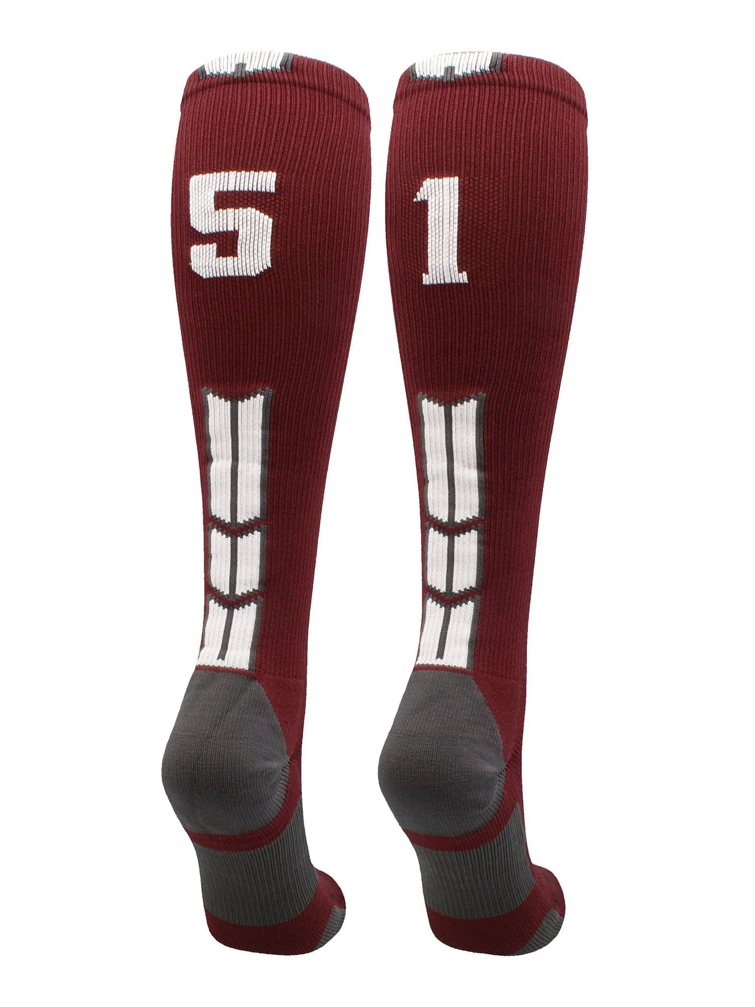 Player Id Jersey Number Socks Over the Calf Length Maroon White