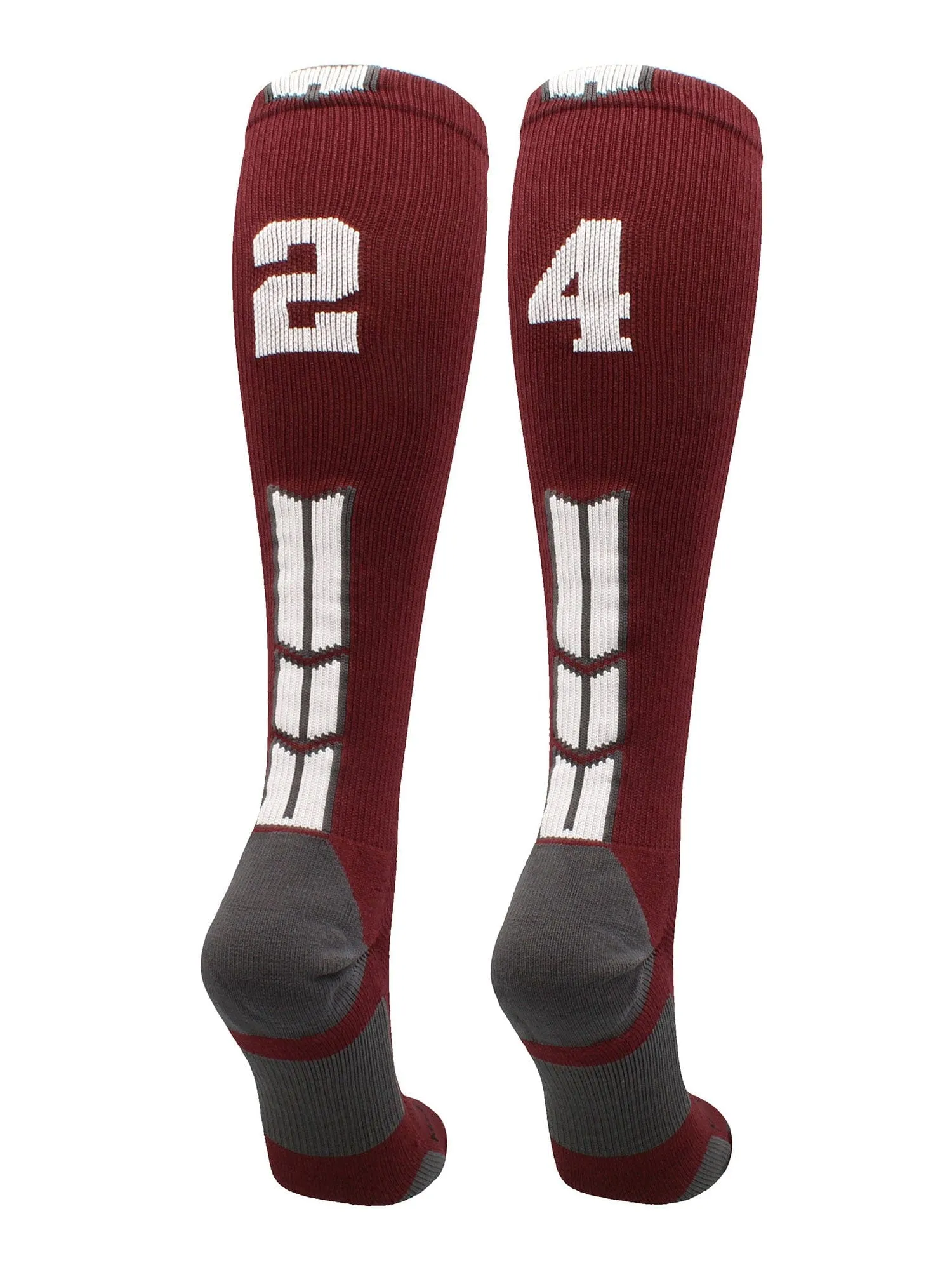 Player Id Jersey Number Socks Over the Calf Length Maroon White