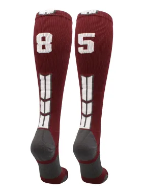 Player Id Jersey Number Socks Over the Calf Length Maroon White