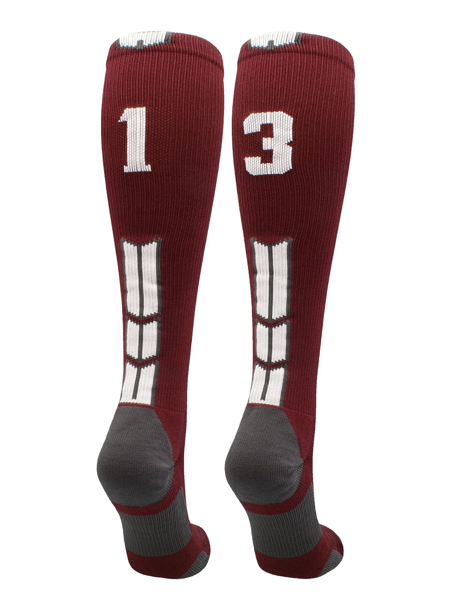 Player Id Jersey Number Socks Over the Calf Length Maroon White