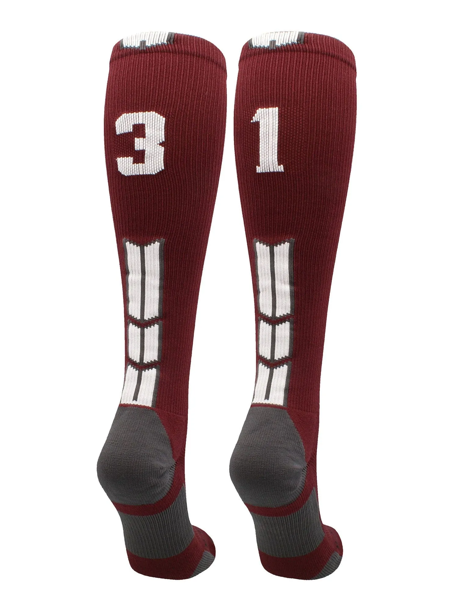 Player Id Jersey Number Socks Over the Calf Length Maroon White