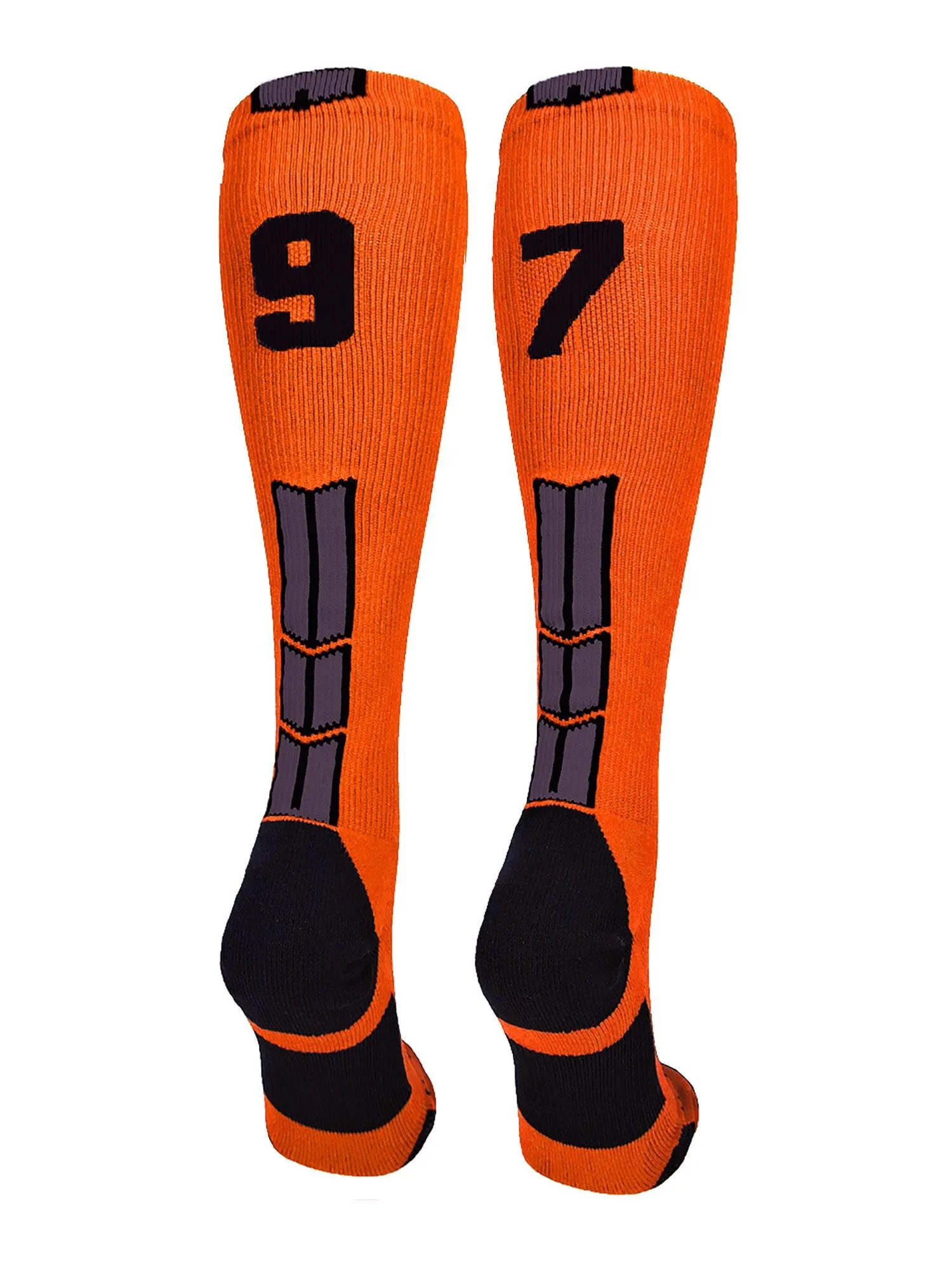 Player Id Jersey Number Socks Over the Calf Length Orange Black