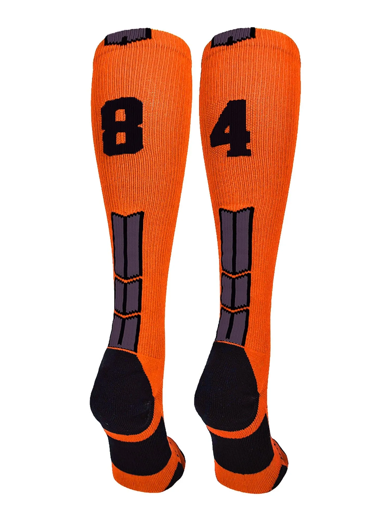 Player Id Jersey Number Socks Over the Calf Length Orange Black