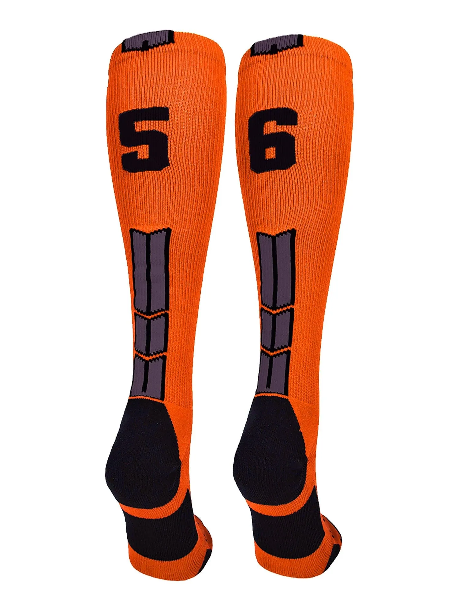 Player Id Jersey Number Socks Over the Calf Length Orange Black