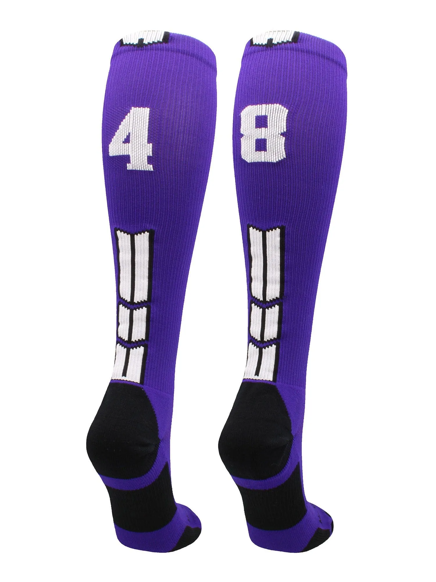 Player Id Jersey Number Socks Over the Calf Length Purple White