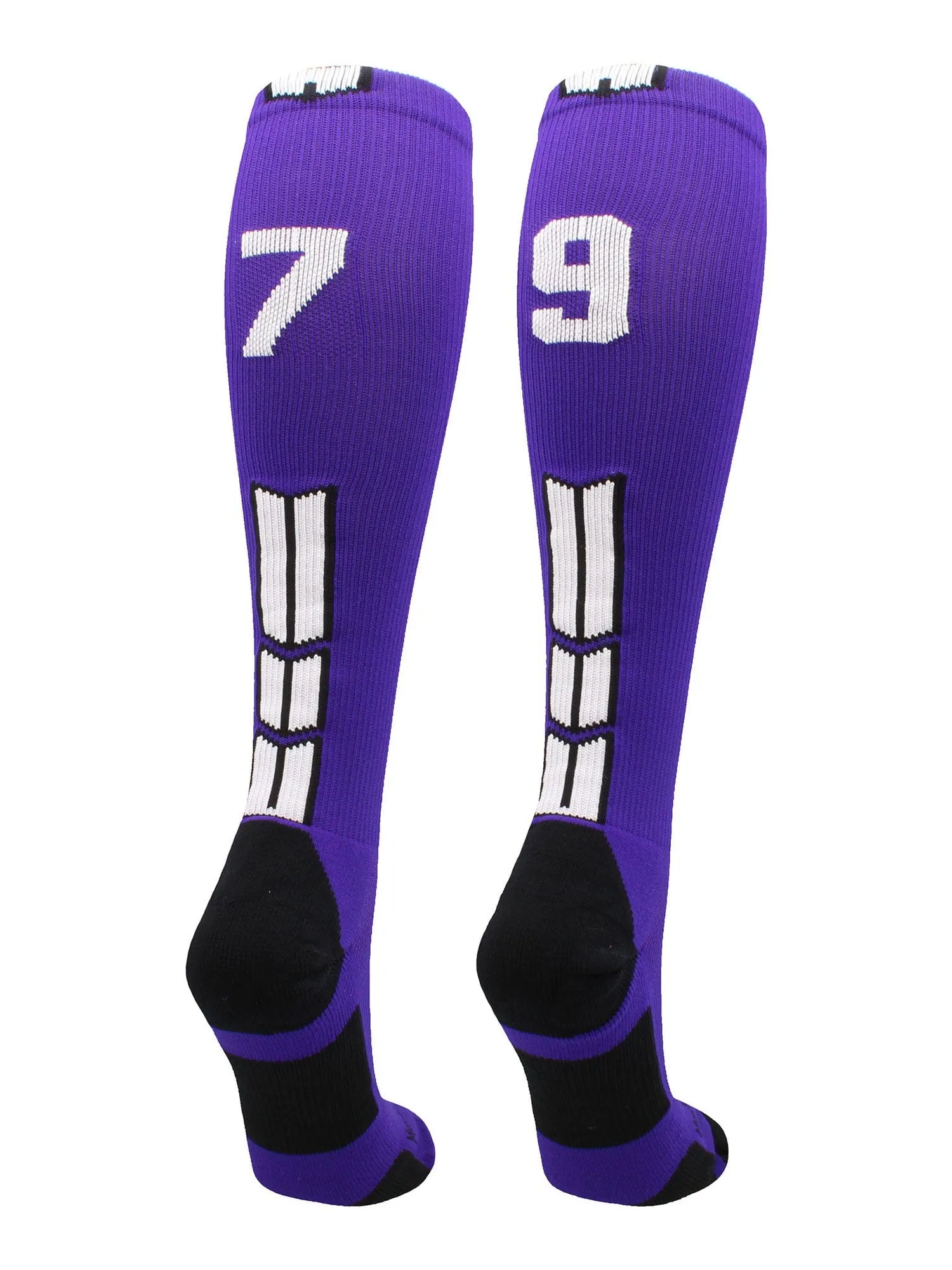 Player Id Jersey Number Socks Over the Calf Length Purple White