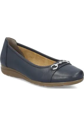 Rieker L9360-14 pump in navy leather