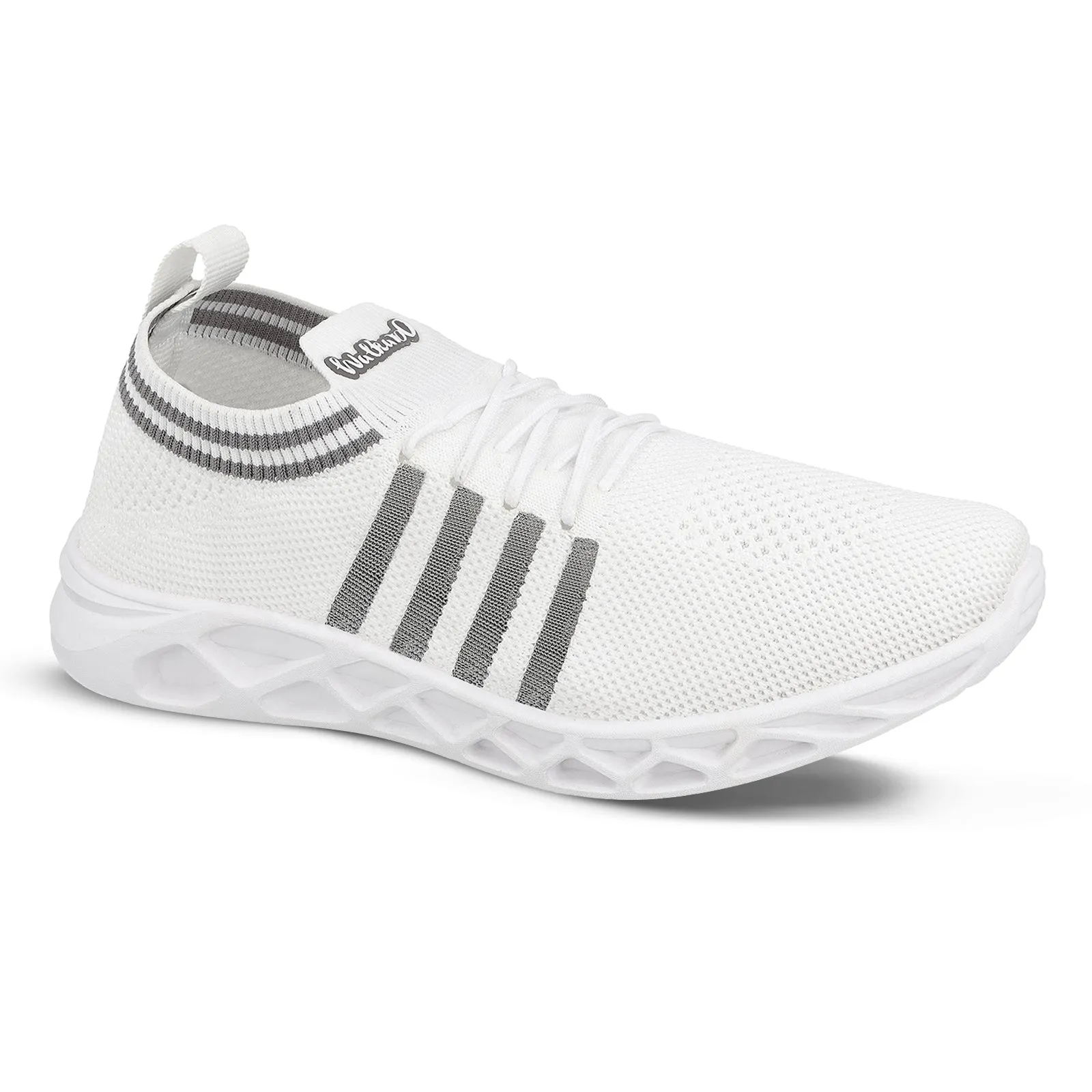 Walkaroo Men Walking Shoes - WY3316 White